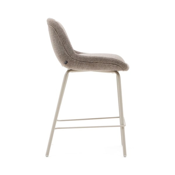 Hallikasbeež baaritool (istme kõrgus 65 cm) Aimin - Kave Home-image-2