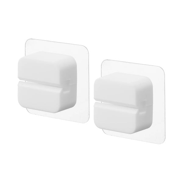 Valge silikoon multifunktsionaalsed hoidikud komplektis  2 tk Film Hook – YAMAZAKI