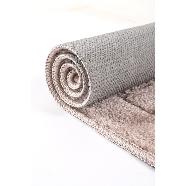 Pruunid vannitoamatid komplektis 2 tükki 50x80 cm Kareli - Foutastic-image-4