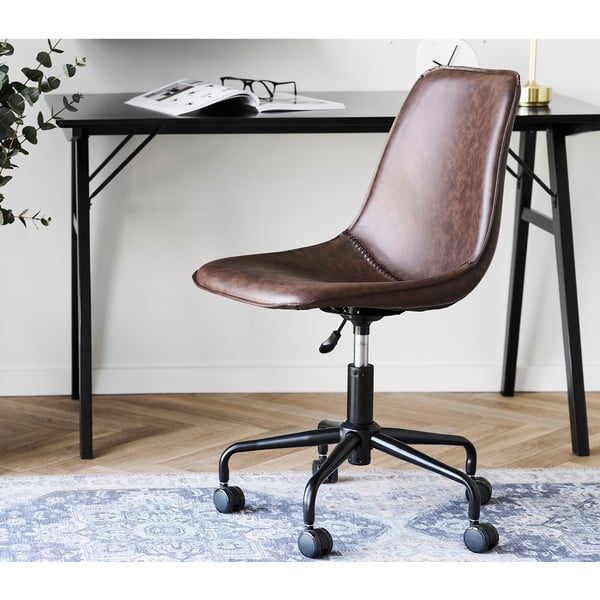 Tumepruun kontoritool Monaco - House Nordic-image-1