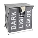 Trio hall kolmekordne pesukorv, 118 l - Wenko