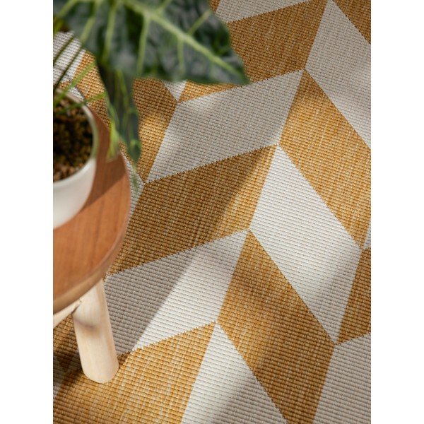 Ookerkollane/kreemikas sise- ja õuevaip 120x170 cm Haringey Terrick - Ted Baker-image-4