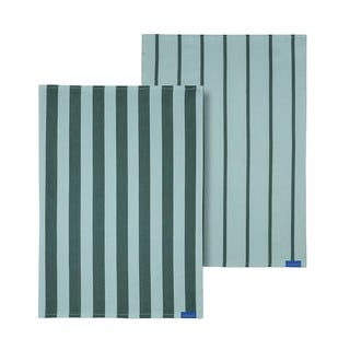 Puuvillased rätikud 2 tk komplektis, 50x70 cm Stripes - Mette Ditmer Denmark