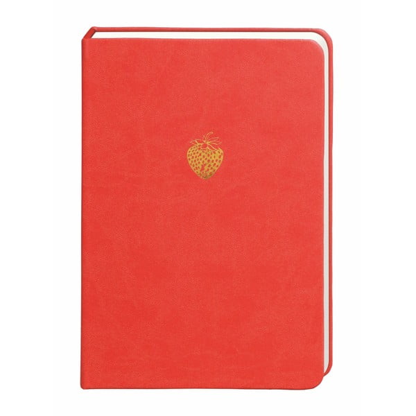 Červený zápisník Portico Designs, 300 stránek