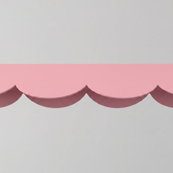 Roosa alumiiniumist LED-rippvalgusti BISCUIT - Thoro-image-3