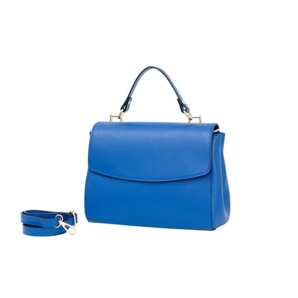 Modrá kabelka z pravé kůže Andrea Cardone Gina