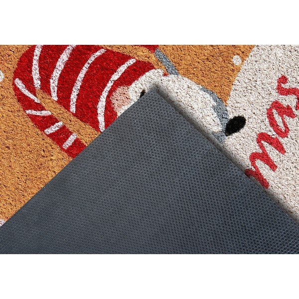Kookoskiududest jõulumotiividega uksematt 40x70 cm Christmas Gnomes – Hanse Home-image-4