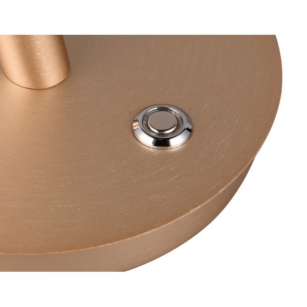 Kuldne LED laualamp metallist varjuga (kõrgus 56 cm) Nala - Trio Select-image-1