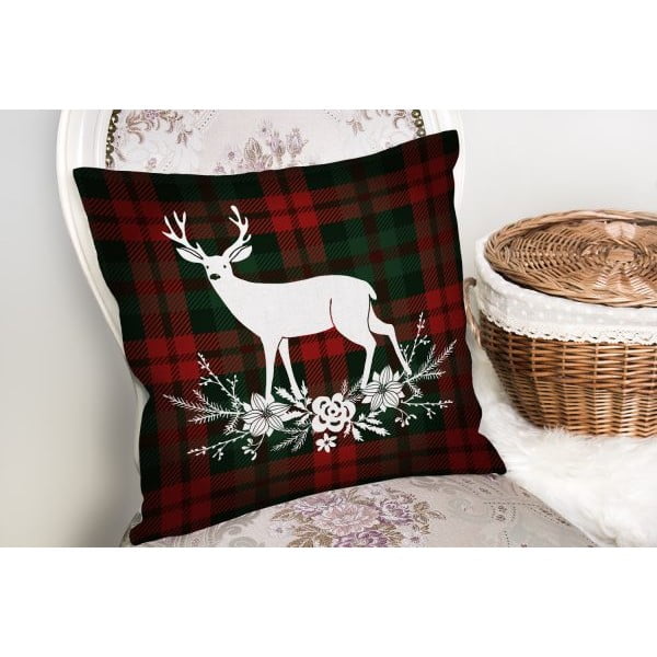 Jõulumotiividega padjapüür 43x43 cm - Mila Home-image-2