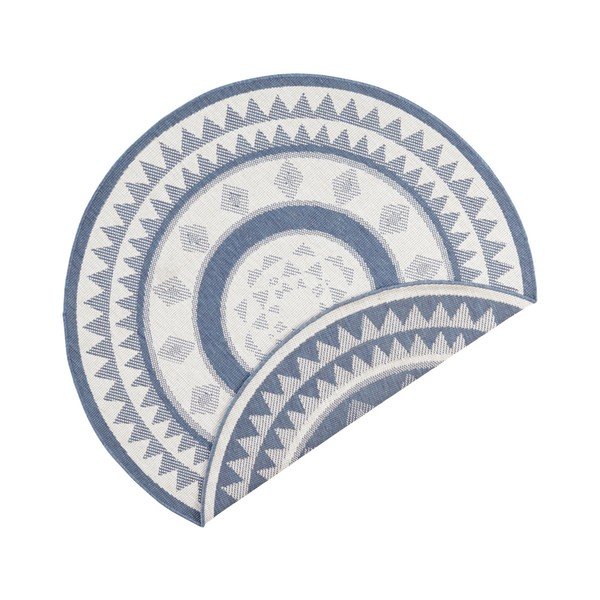 Sinine ja kreemikas õuevaip , ⌀ 200 cm Jamaica - NORTHRUGS-image-4