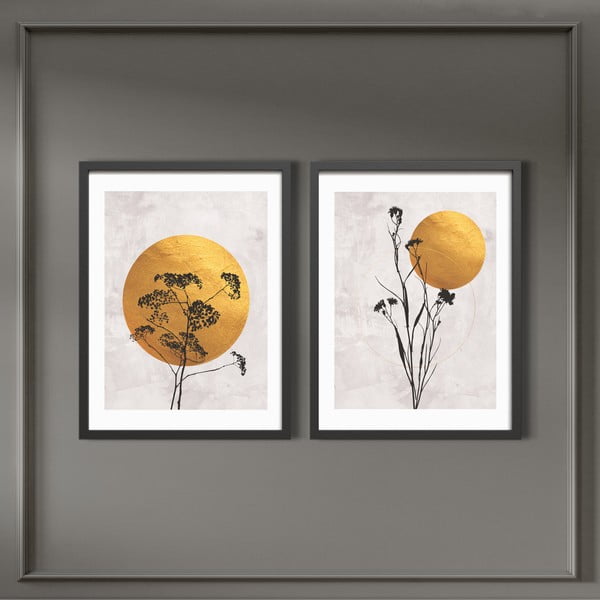 Raamides plakatid, 2tk komplektis 30x40 cm Charm - Styler-image-1