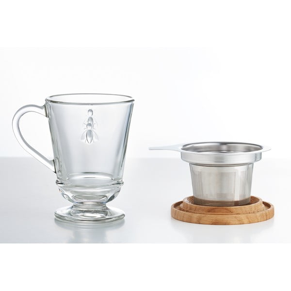 Klaasist kruus sõelaga 270 ml Abeille – La Rochere-image-4