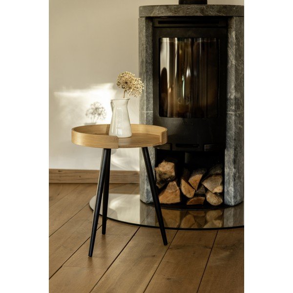 Bambusest ümmargune kohvilaud ø 40 cm Loft - Wenko-image-4