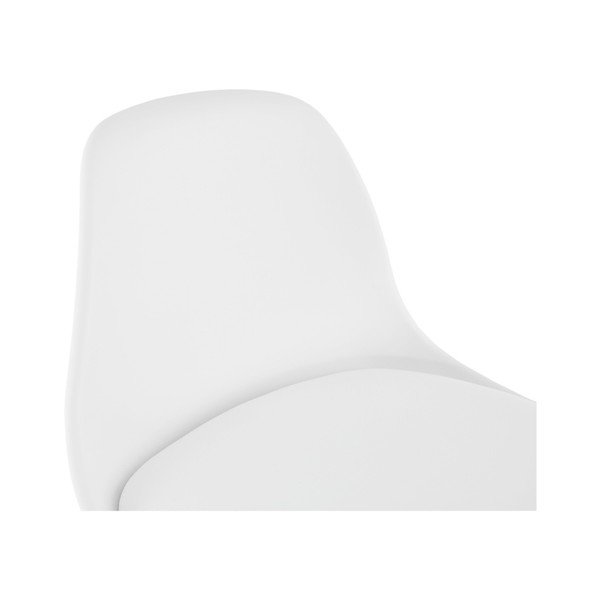 Valge baaritooli, istme kõrgus 74 cm Anau - Kokoon-image-1