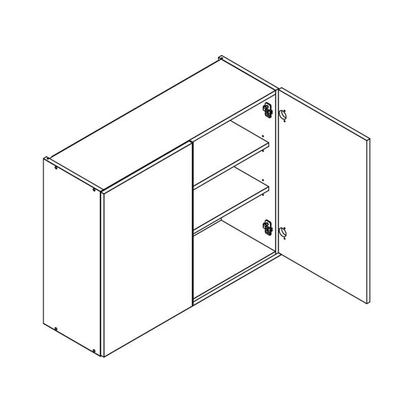 Ülemine köögikapp (laius 80 cm) Brodie - STOLKAR-image-3