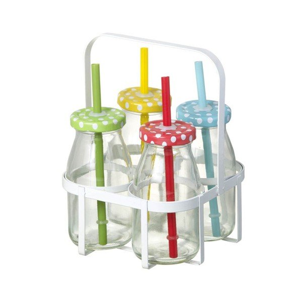 Sada 4 sklenic s přepravkou Parlane Mini Dots