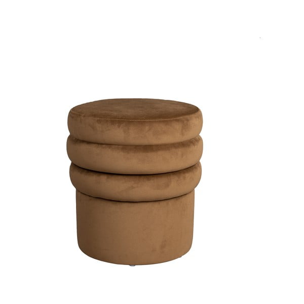 Pruun sametist tumba Aditi - Dutchbone