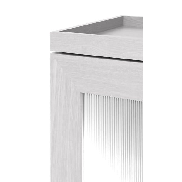 Valge tammepuust vannitoakapp Mezza - Wireworks-image-1