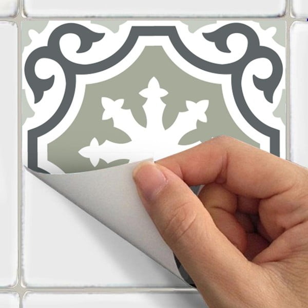 30 seinakleebise komplekt, 10 x 10 cm Oslo - Ambiance-image-3