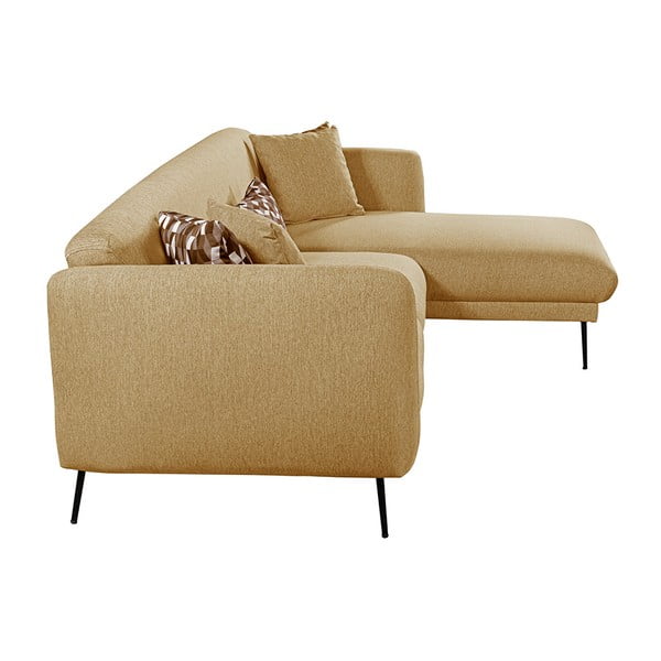 Kollane pikendatav nurgadiivan , paremas nurgas Madrid - Pandia Home-image-4