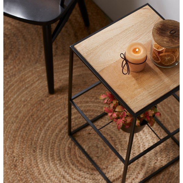 Looduslik džuut vaip , ⌀ 100 cm Dip - Kave Home-image-1