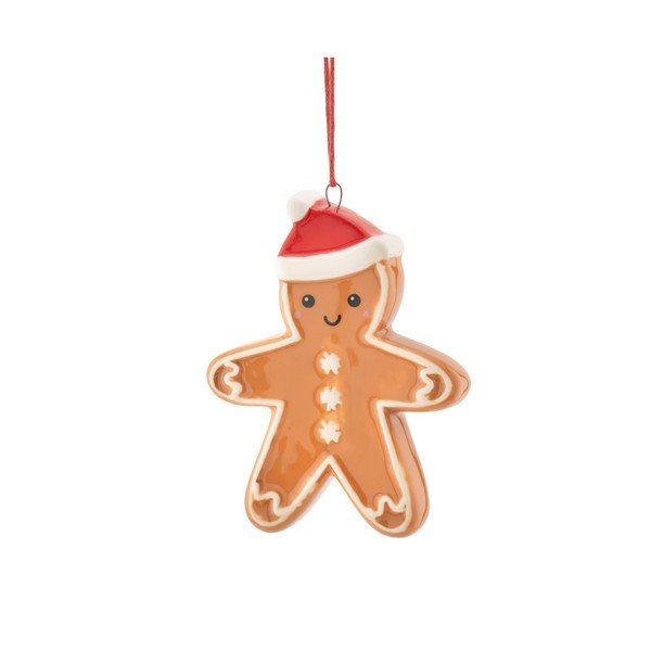 Keraamiline jõuluehe, 6 cm Gingerbread – Sass & Belle