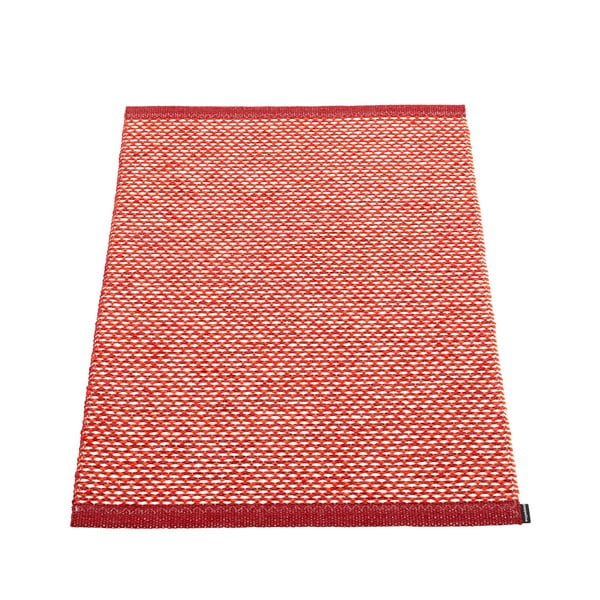 Punane sise/välisvaip 60x85 cm Effi Dark Red – Pappelina