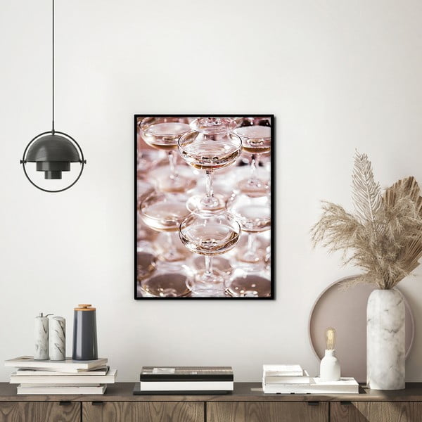 Plakat raamis 30x40 cm Pyramid - Malerifabrikken-image-1