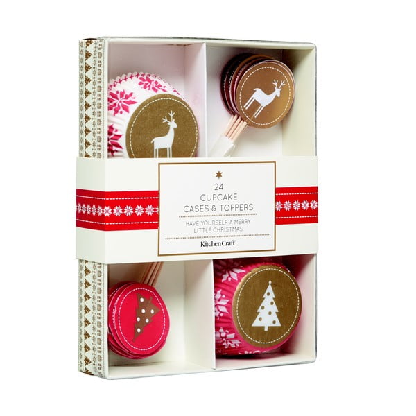 Sada na cupcaky Merry Little Christmas-image-1