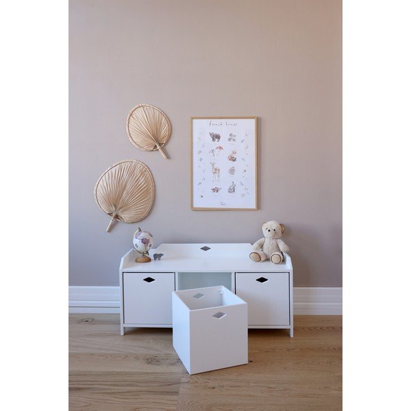 Valge laste kummut 99,5x32x48 cm Luca - Cam Cam Copenhagen-image-3