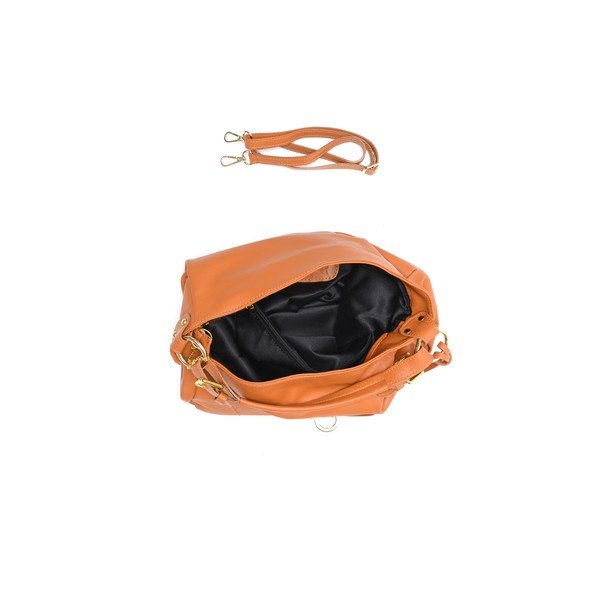 Kožená kabelka Tote 2087 Cognac-image-4