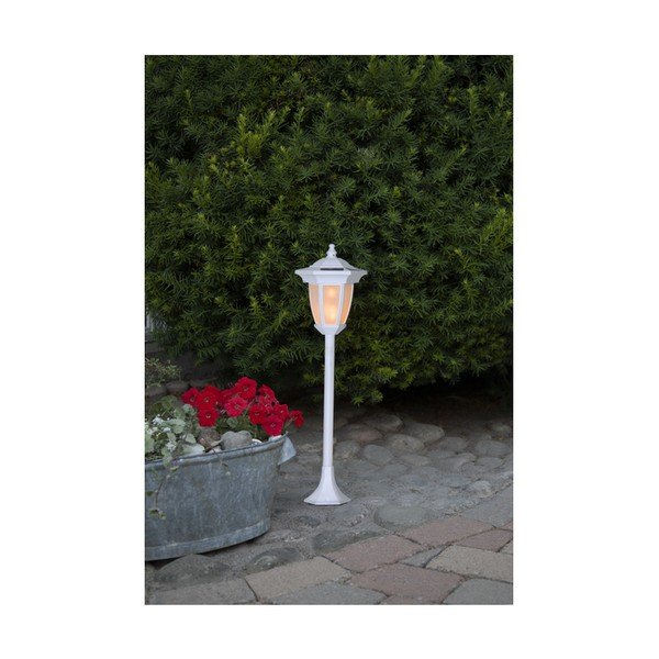 Valge päikesepaneeliga LED-valgusti välitingimustes Flame - Star Trading-image-3