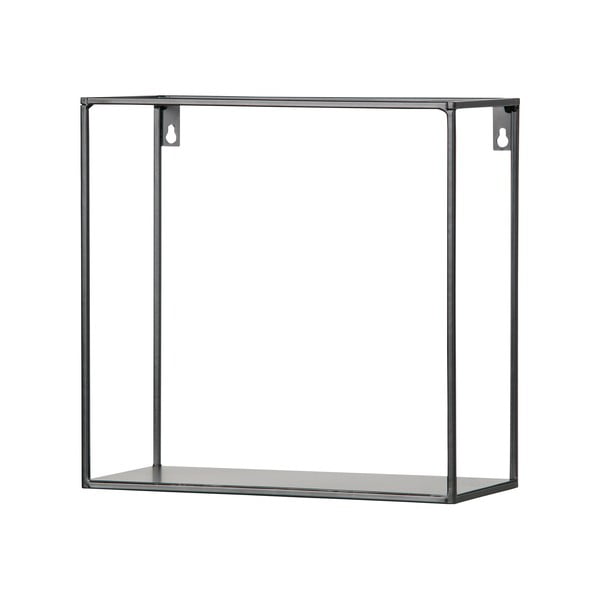 2 musta värvi seinariiulide komplekt Meert - WOOOD-image-3