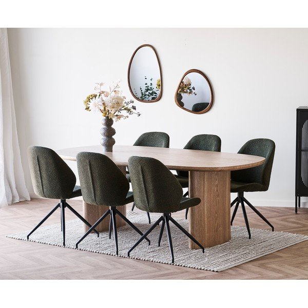 Tuhkpuidu spoonist söögilaud 110x210 cm Serra - House Nordic-image-3