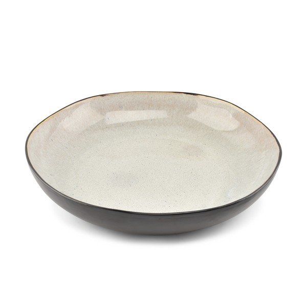 Must/beež kivikauss ø 32 cm Lunar - Salt&Pepper