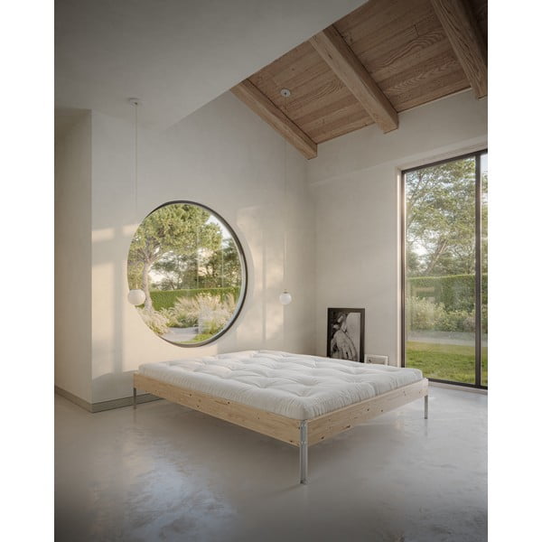 Männipuidust kaheinimesevoodi koos voodipõhjaga 160x200 cm Core - Karup Design-image-1