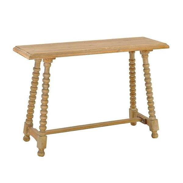 Dřevěný pracovní stůl InArt Plain, 120x40x79 cm
