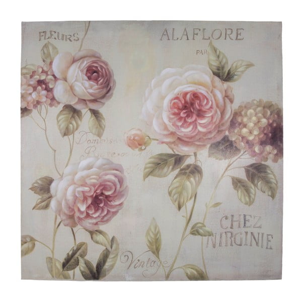 Obraz na plátně Antic Line Alaflore, 80 x 80 cm