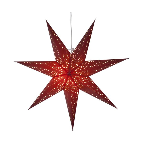 Punane helendav täht Paperstar , ø 60 cm Galaxy - Star Trading
