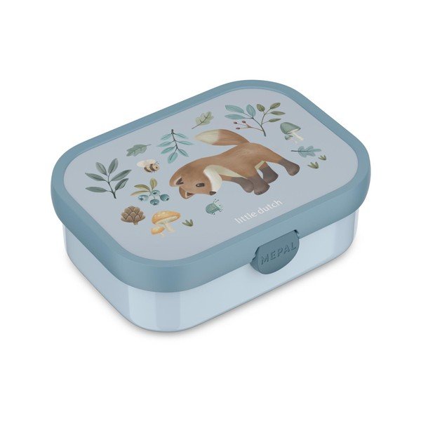 Helesinine plastmassist laste suupistekarp Forest Friends - Mepal