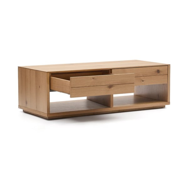 Tammespoonist diivanilaud 60x140 cm Alguema - Kave Home-image-3