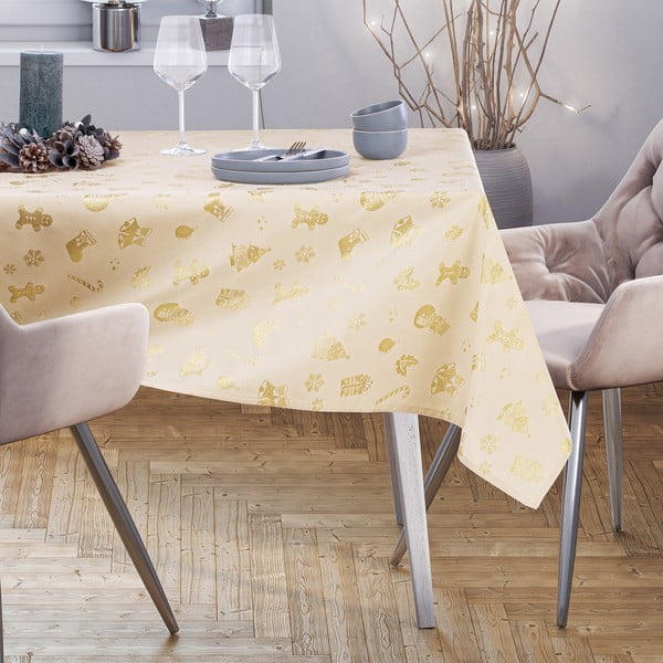 Jõulumotiividega laudlina 80x80 cm - AmeliaHome-image-1