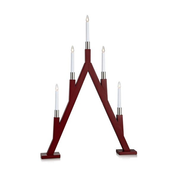 Punane jõulumotiividega valguskaunistus Bjurfors - Markslöjd