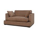 Helepruun velvetist diivan 132 cm Mobby - Scandic