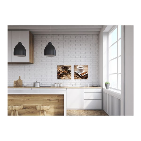 Pilt Glasspik Coffee II, 30 x 30 cm Kawa - Styler-image-1