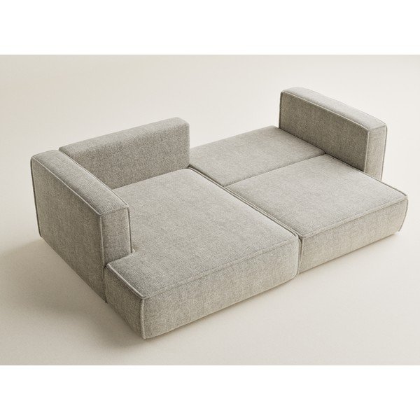 Beež šenilldiivanvoodi/panipaigaga nurgadiivan (vasak nurk/diivanvoodiga) Velto - Maison de Rêve-image-3