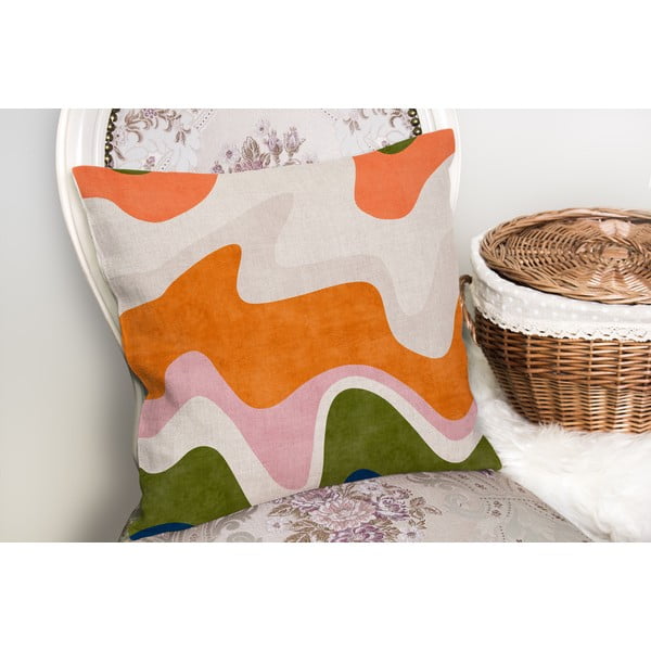 Padjakate 43x43 cm Squiggly Orange – Mila Home-image-1