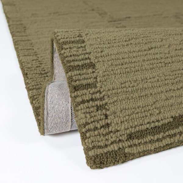 Roheline käsitsi kootud villane vaip 160x230 cm Harris Modula Wool - Flair Rugs-image-2