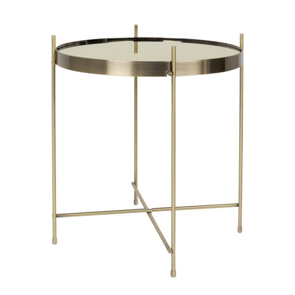 Kuldne kokkupandav laud Cupido, ø 43 cm - Zuiver-image-2