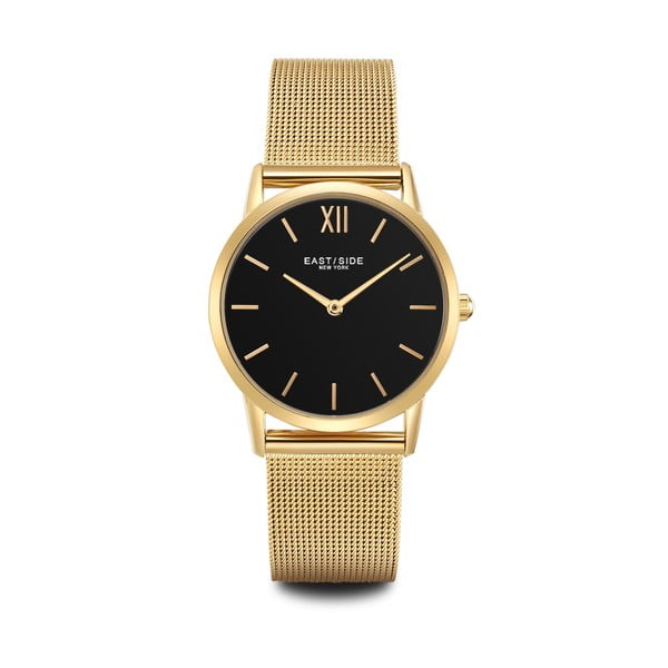 Dámské hodinky ve zlaté barvě s černým ciferníkem Eastside Upper Union
